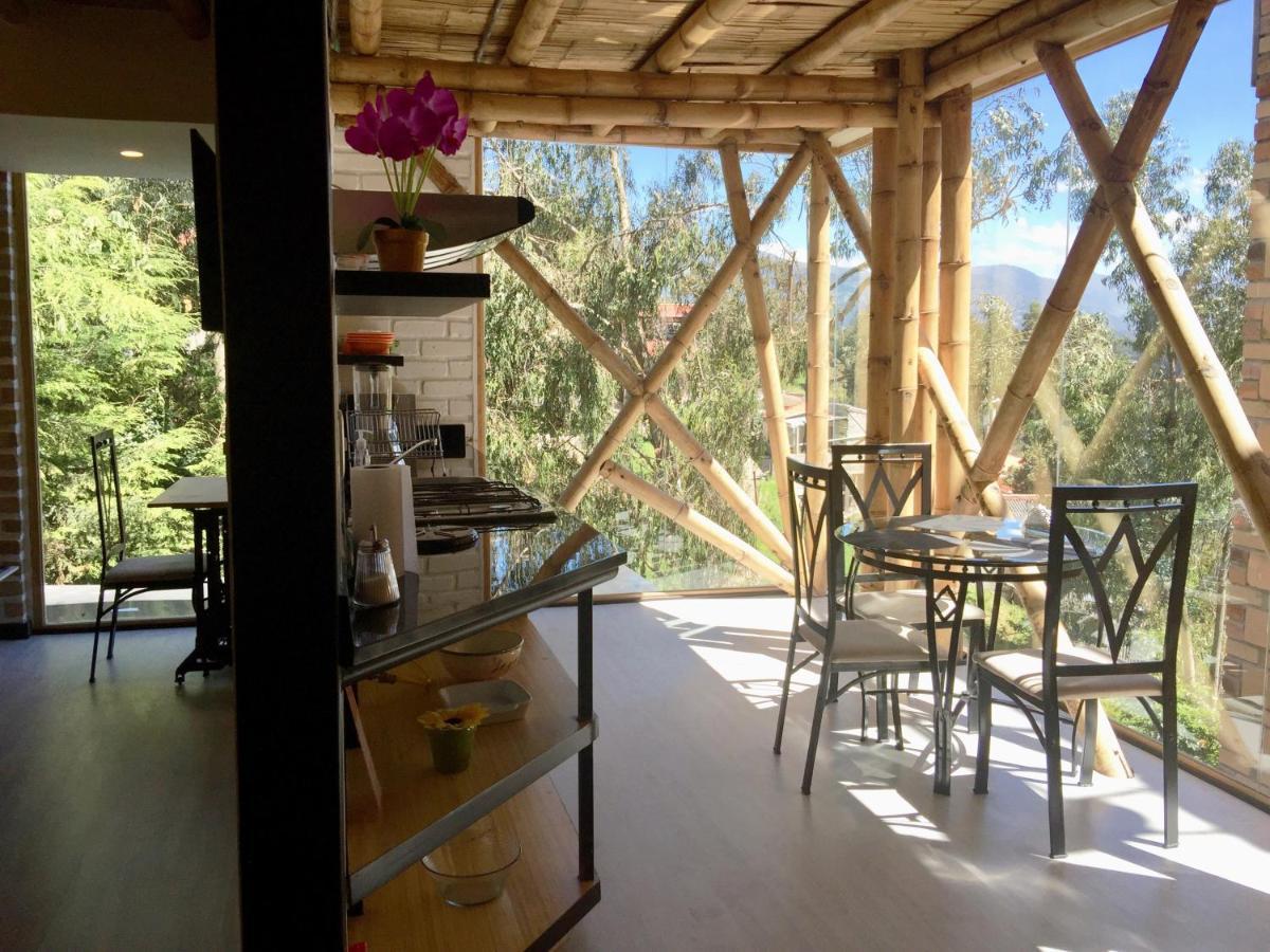 "Bambu Sierra" Cozzy Ecological Lofts Lägenhet Cuenca Exteriör bild