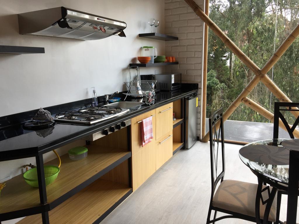 "Bambu Sierra" Cozzy Ecological Lofts Lägenhet Cuenca Exteriör bild